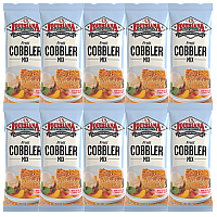 Louisiana Fish Fry Cobbler Mix 10.58 oz - Pack of 10