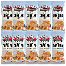 Louisiana Fish Fry Cobbler Mix 10.58 oz - Pack of 10