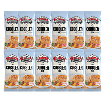 Louisiana Fish Fry Cobbler Mix 10.58 oz - Pack of 12