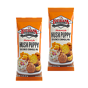 Louisiana Fish Fry Hush Puppy Seasoned Cornmeal Mix 7.5 oz - Pack of 2
