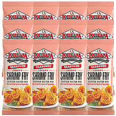 Louisiana Fish Fry Shrimp Fry Seasoned 10 oz - Pack of 12