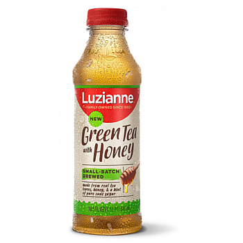 Luzianne Ready to Drink Sweet Green Tea with Honey  18.5 fl oz