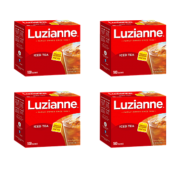 Luzianne Tea 100 bags Pack of 4