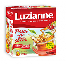 Luzianne Tea Pour-N-Stir Unsweet (6 Count)
