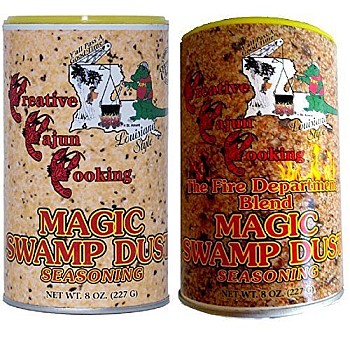 Creative Cajun Cooking Magic Swamp Dust Seasoning & Fire Dept Pack