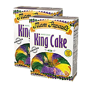 Mam Papaul's Mardi Gras King Cake Mix 1 lb 12.5 oz - 2 Pack