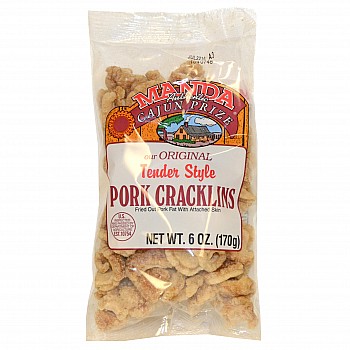 Manda's Pork Cracklins Mild 6 oz Closeout