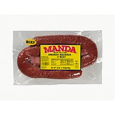 Manda's Smoked Beef Sausage 28 oz