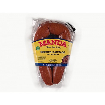 Mandas Smoked Pork Sausage- Mild