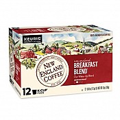 New England Breakfast Blend Single Serve 12 KCups