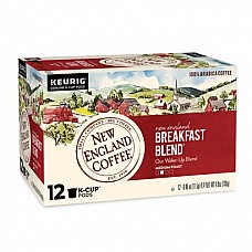 New England Breakfast Blend Single Serve 12 KCups