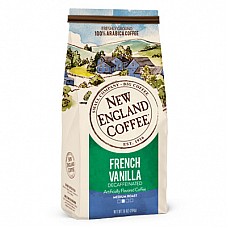 New England Coffee French Vanilla Decaf Ground 10oz