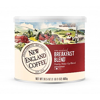 New England Coffee breakfast blend 30 oz can Closeout