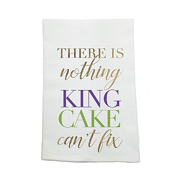 Nothing King Cake Can’t Fix Kitchen Towel