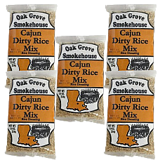 Oak Grove Smokehouse Dirty Rice Mix 7.9 oz Pack of 5