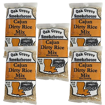 Oak Grove Smokehouse Dirty Rice Mix 7.9 oz Pack of 5