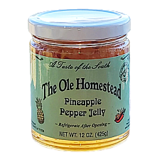 Ole Homestead Pineapple Pepper Jelly 12 oz