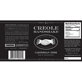 PERIQUE - Creole Handshake Caribbean Jerk 5 Oz