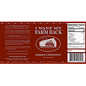 Perique I Want My Farm Back Herbs De Provence 1.5 oz 