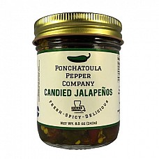 Ponchatoula Pepper Company Candied Jalapenos 8.5 oz.