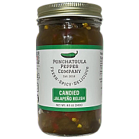 Ponchatoula Pepper Company Candied Jalapeno Relish 8.5 oz
