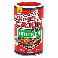 Ragin Cajun Chicken or Gator Cajun Seasoning 8 oz