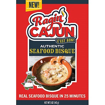 Ragin Cajun Authentic Seafood Bisque 5 oz