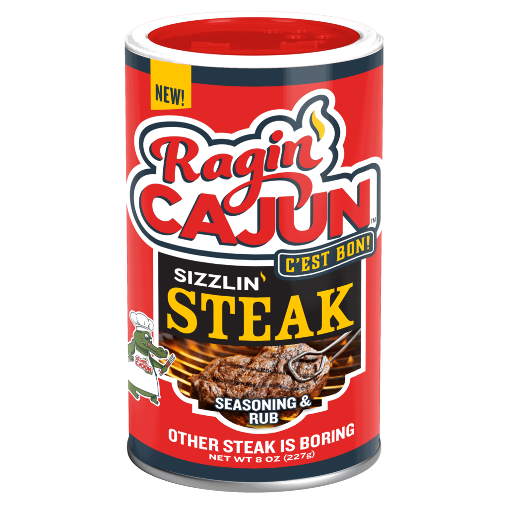 Ragin Cajun Sizzlin' Steak Seasoning oz 036072470267