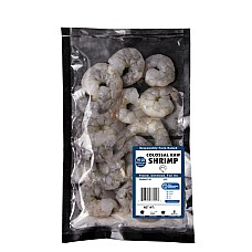 Raw Colossal Peeled, Deveined, Tail-on Shrimp, 1 lb (16-22 Count per lb)