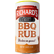 Richard's BBQ Rub 16 oz