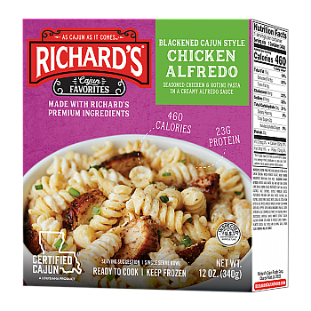 Richard's Chicken Alfredo single serve bowl