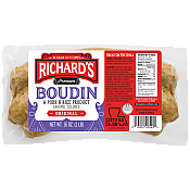 Richard's Pork Boudin Regular 16 oz