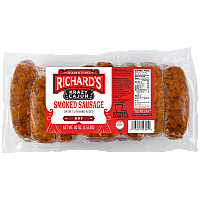 Richard's Smoked Pork Hot Links 2.5 lb