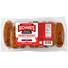 Richard's Smoked Pork Hot Links 2 lb