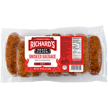Richards Smoked Pork- Hot Links