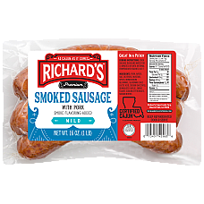 Richard's Smoked Pork Sausage 1 lb
