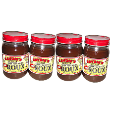 Savoie's Old Fashioned Dark Roux 16 oz (4 pack)