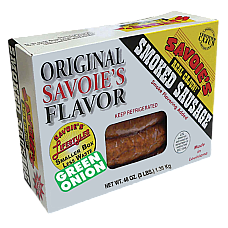 Savoie's Smoked Mixed Green Onion Sausage 3 lb