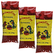 Swamp Fire Seafood Boil 1 lb Pack of 3