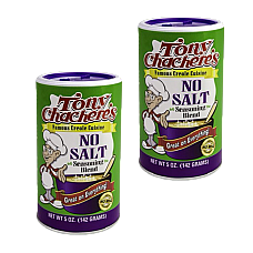 Tony Chachere's No Salt Creole Seasoning 5 oz - Pack of 2