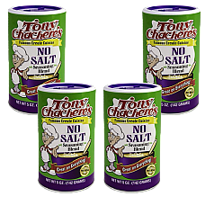 Tony Chachere's No Salt Creole Seasoning 5 oz - Pack of 4