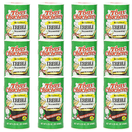 Tony Chachere's Famous Creole Seasoning 3.25 oz Pack of 12