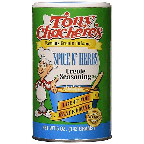 Tony Chachere's Seasoning Blend, No Salt - 5 oz