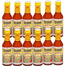 TryMe Yucatan Sunshine Habanero Sauce 5 oz Pack of 12