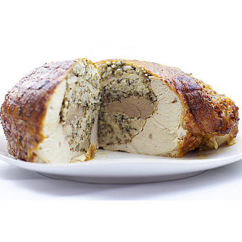 Premium Turducken Roll with Wild Rice Pecan 4.5 lb