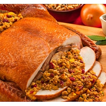 2 X Premium Turduckens with Seafood 15 lbs