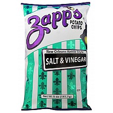 Zapp's Potato Chips Salt & Vinegar 5 Oz