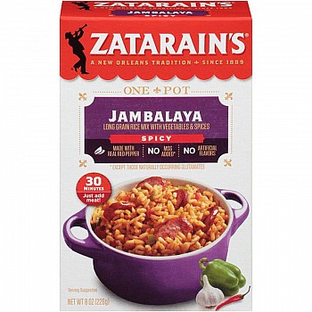 Zatarain's Spicy Jambalaya Mix 8 Oz