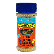 Cajun Land Salt Free Lemon Pepper Seasoning 2 oz