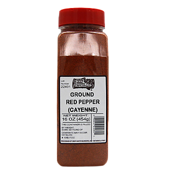 Deep South Ground Red Pepper 16 oz Cayenne